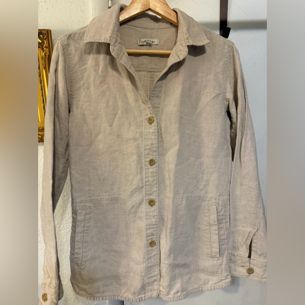 Orvis Women's Beige Utility Jacket